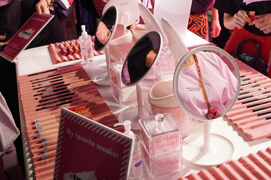 lilybyred_x_atmos pink アトモスコン(atmoscon) ブース