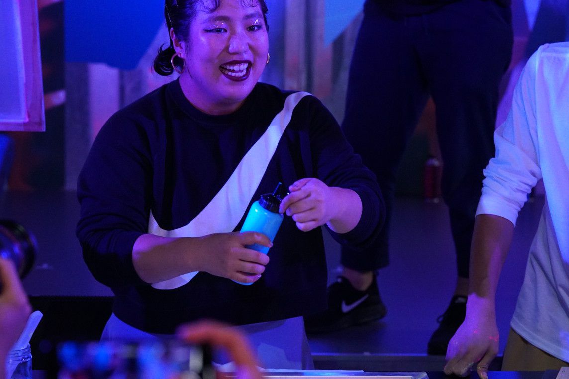 ゆりやんレトリィバァ NIKE (ナイキ) ブース アトモスコン(atmoscon) vol.7 渋谷ヒカリエ