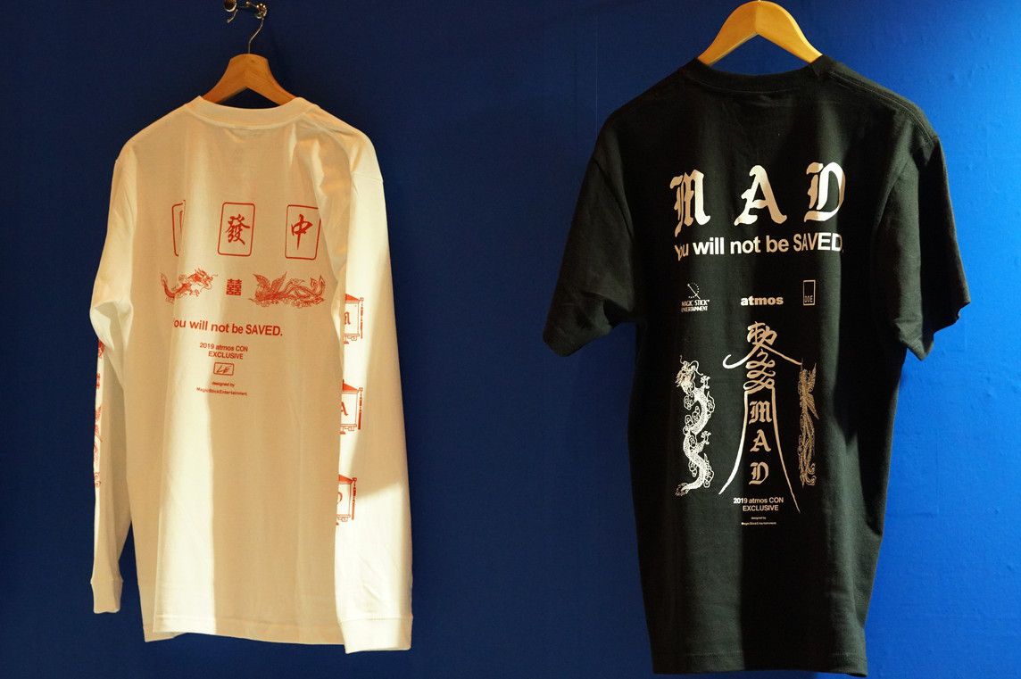 ATMOS x DOE x MAGIC STICK Tシャツ
