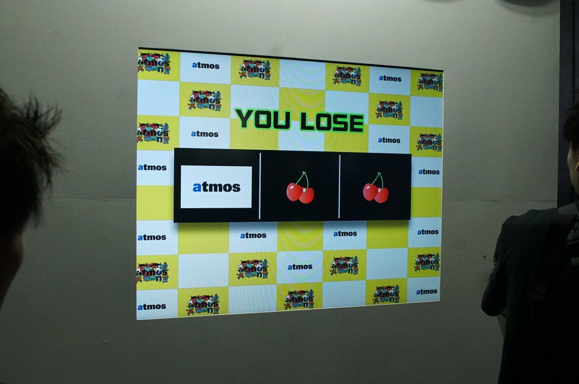 アトモスコン限定Tシャツ スロットゲーム