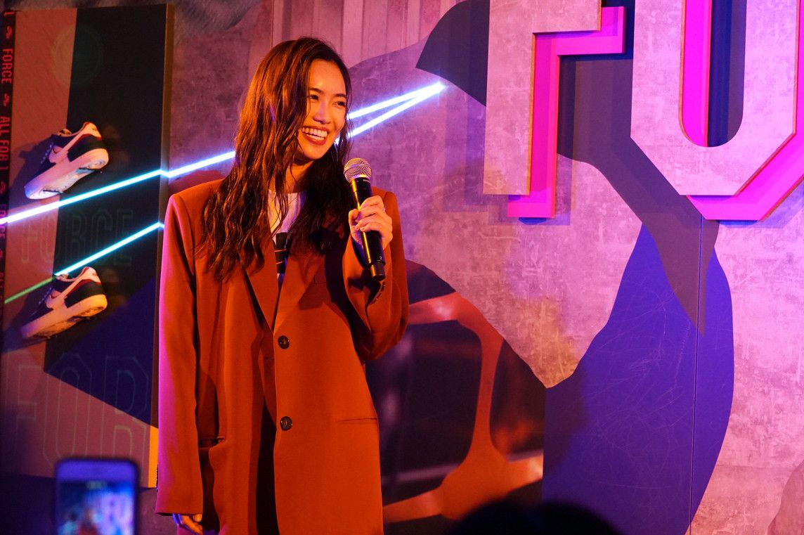 山口乃々華(やまぐち ののか) E-girls ナイキブース