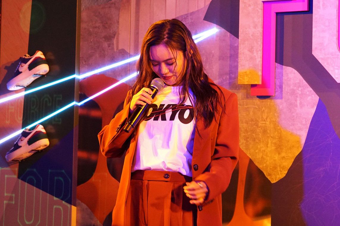 山口乃々華(やまぐち ののか) E-girls ナイキブース