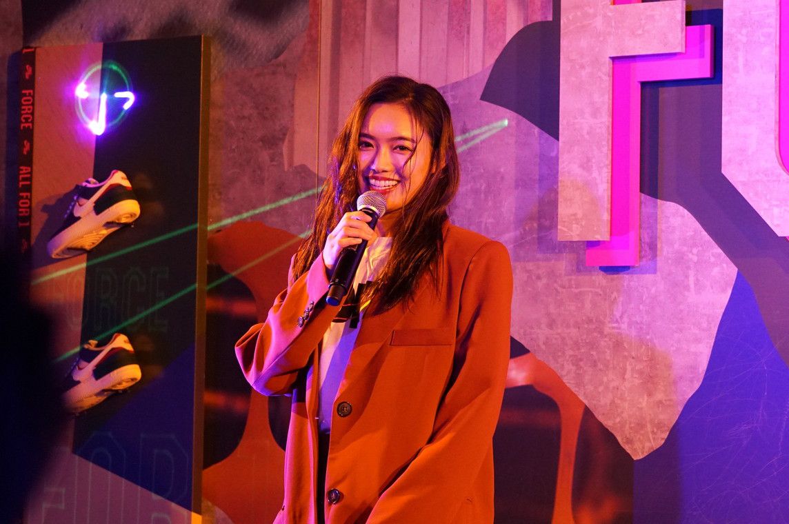 山口乃々華(やまぐち ののか) E-girls ナイキブース