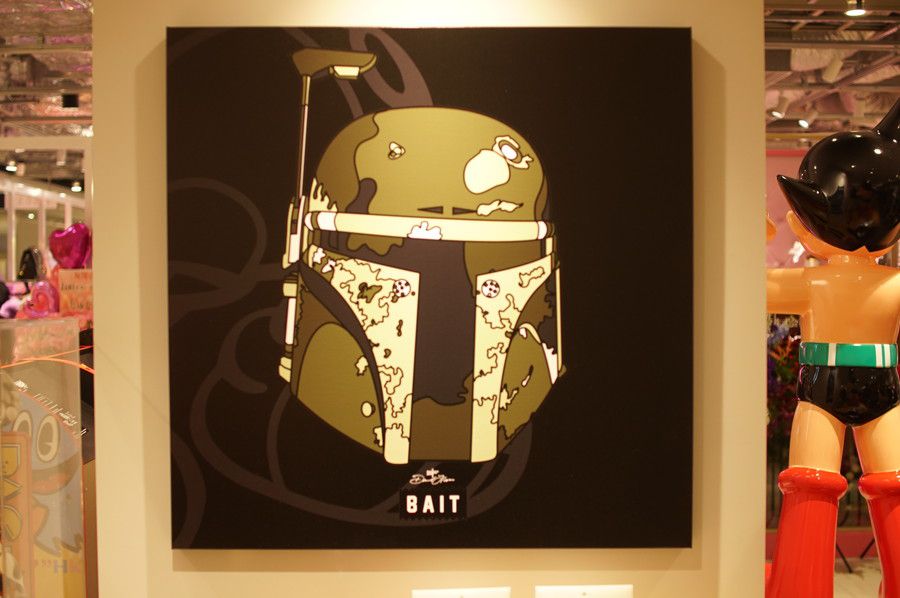 スターウォーズ リトグラフ ボバフェット