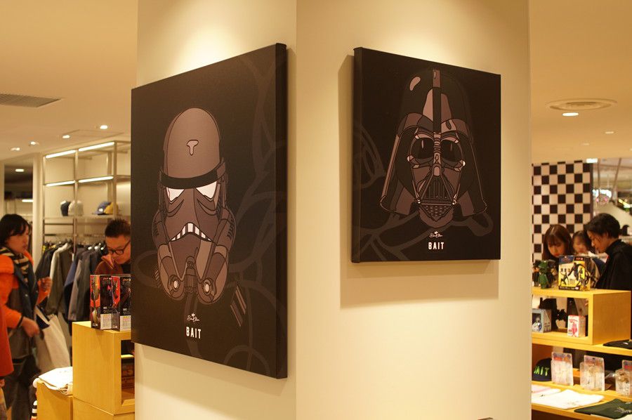 スターウォーズ リトグラフ ダースベイダー ストームトルーパー