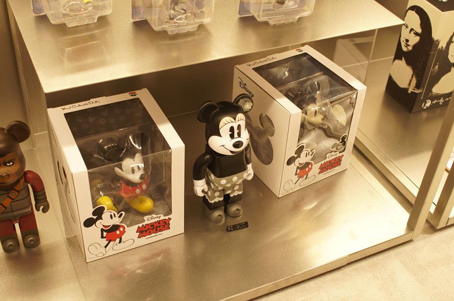 ベアブリック BE@RBRICK ミッキーマウス ミニー