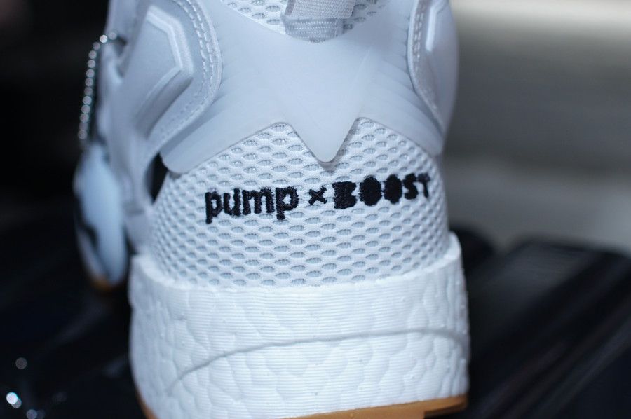 インスタポンプ フューリー ブースト(Instapump Fury Boost) ブラック&ホワイト Black & White 白/ホワイト ヒール部分 pump x BOOST