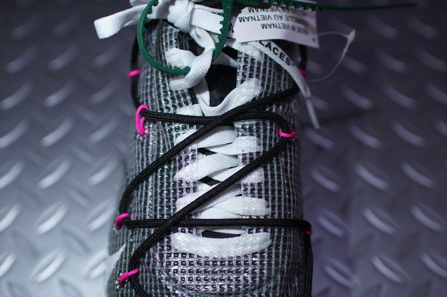 オフホワイト x ナイキ ヴェイパー ストリート OFF-WHITE x NIKE VAPOR STREET ブラック CD8178-001 シューレース