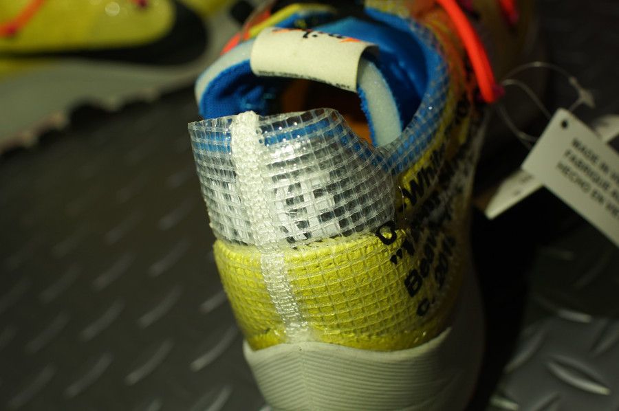 オフホワイト x ナイキ ヴェイパー ストリート OFF-WHITE x NIKE VAPOR STREET イエロー CD8178-700 ヒール