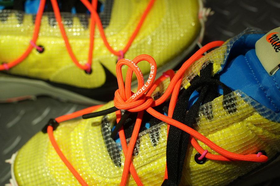 オフホワイト x ナイキ ヴェイパー ストリート OFF-WHITE x NIKE VAPOR STREET イエロー CD8178-700 シューレース