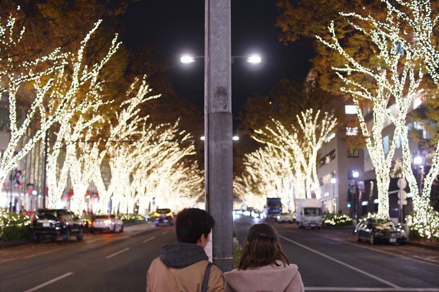 表参道 ルミネーション 2019 マジックイルミネーション