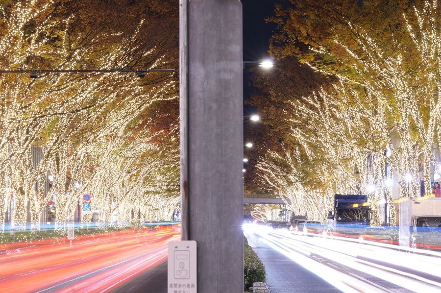 表参道 ルミネーション 2019 マジックイルミネーション