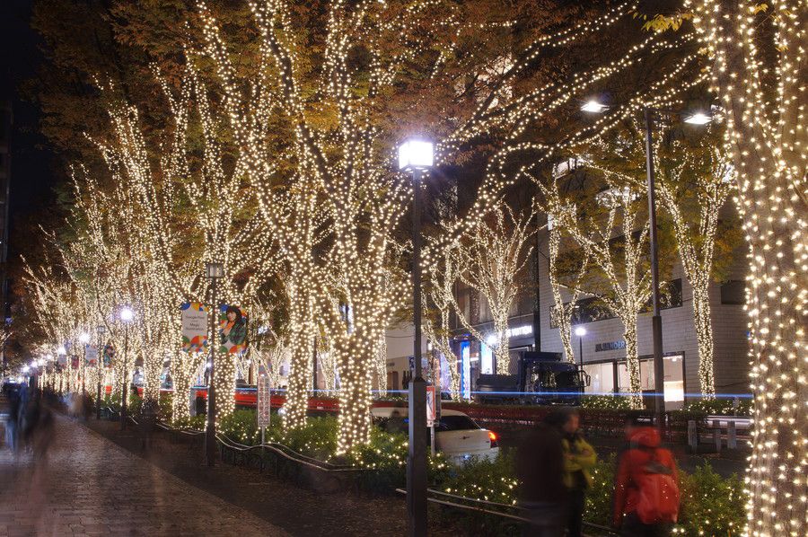 表参道 ルミネーション 2019 マジックイルミネーション