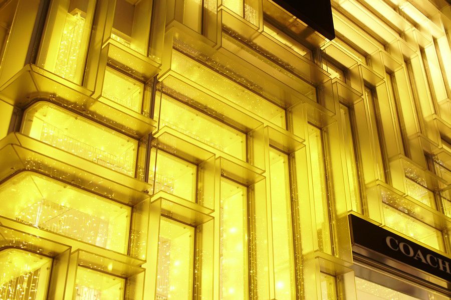 表参道 ルミネーション 2019 マジックイルミネーション COACH コーチ