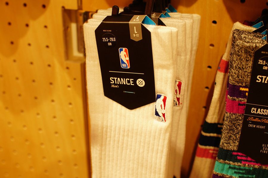 STANCE(スタンス)ソックス NBA ロゴ
