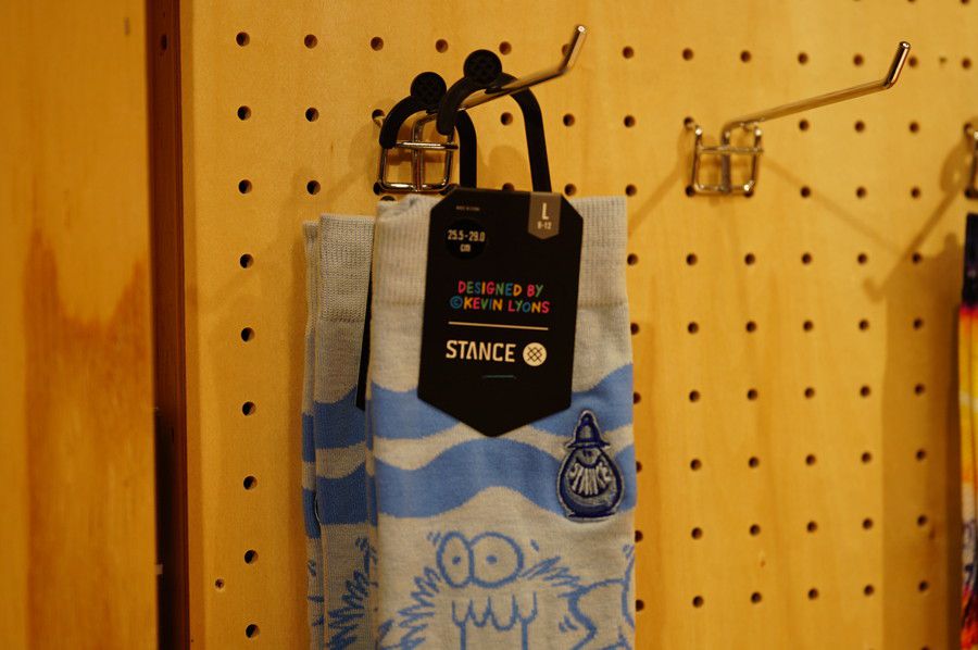 STANCE(スタンス) ソックス ポップアップストア@山男フットギア コラボソックス ロゴ