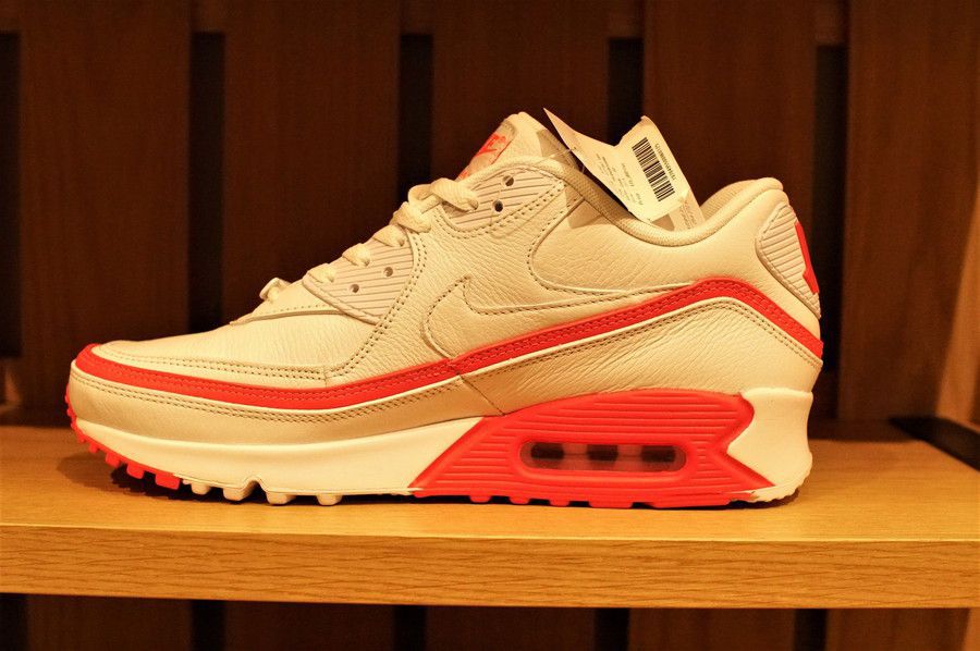 エアマックス90 アンディフィーテッド AIR MAX 90 UNDEFEATED ホワイト/レッド 白/赤