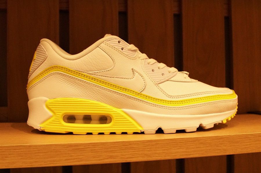 NIKE AIR MAX 90 UNDEFEATED 白黄 27.5cm