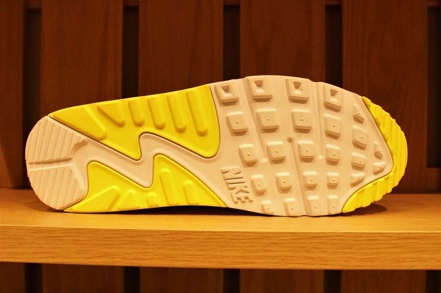 エアマックス90 アンディフィーテッド AIR MAX 90 UNDEFEATED ホワイト/イエロー 白/黄色 ソール