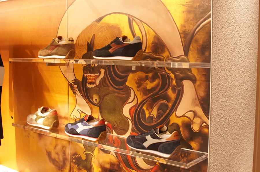 BILLY'S ENT HARAJUKU (ビリーズ エンター 原宿) 店内2F アート 風神 ディアドラ