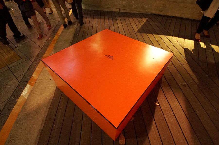 エルメス ボックス フォトスポット