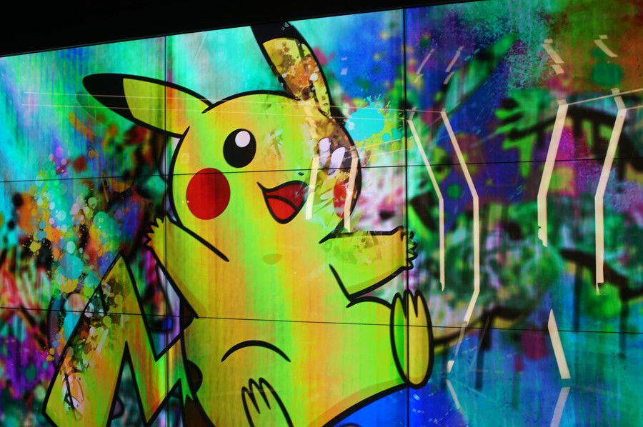 ポケモンセンター 渋谷 モニター 映像