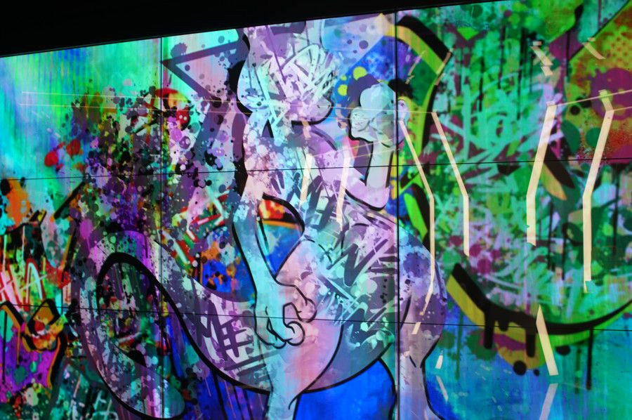 ポケモンセンター 渋谷 モニター 映像