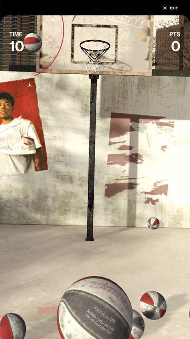 Sneakersnsuff SNS アプリ ゲーム画面