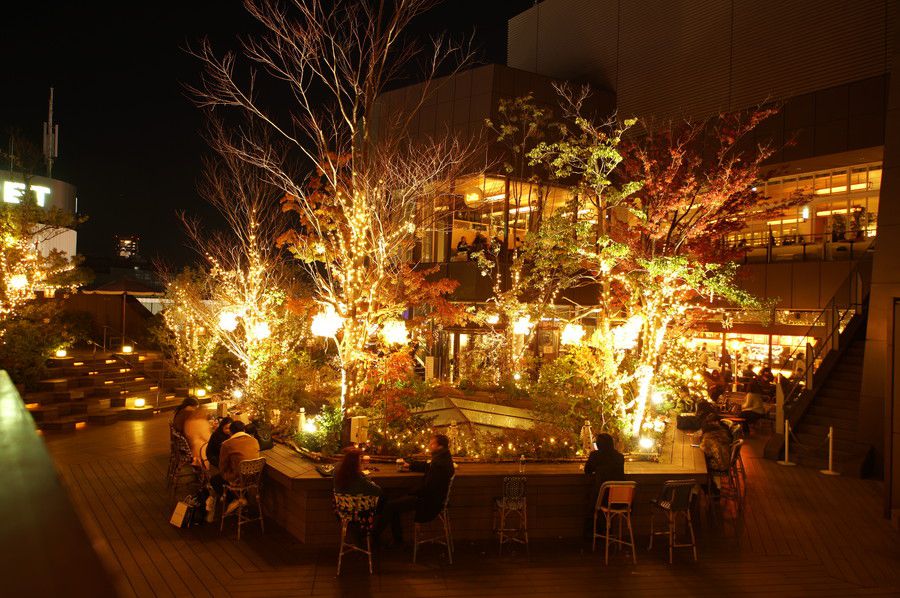 東急プラザ表参道原宿 イルミネーション OMOHARA Illumination