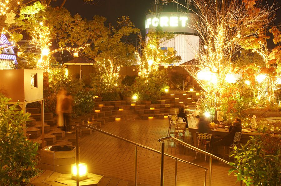 東急プラザ表参道原宿 イルミネーション OMOHARA Illumination