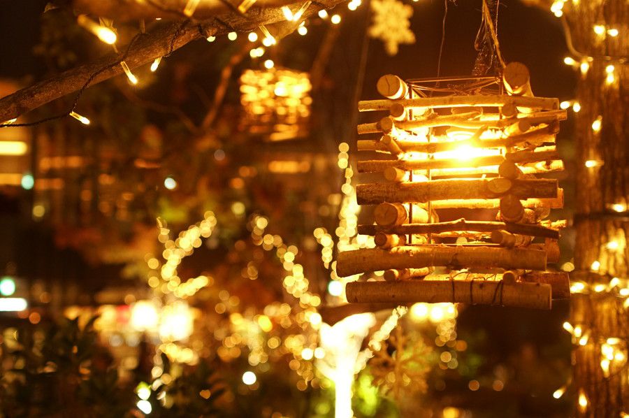 東急プラザ表参道原宿 イルミネーション OMOHARA Illumination