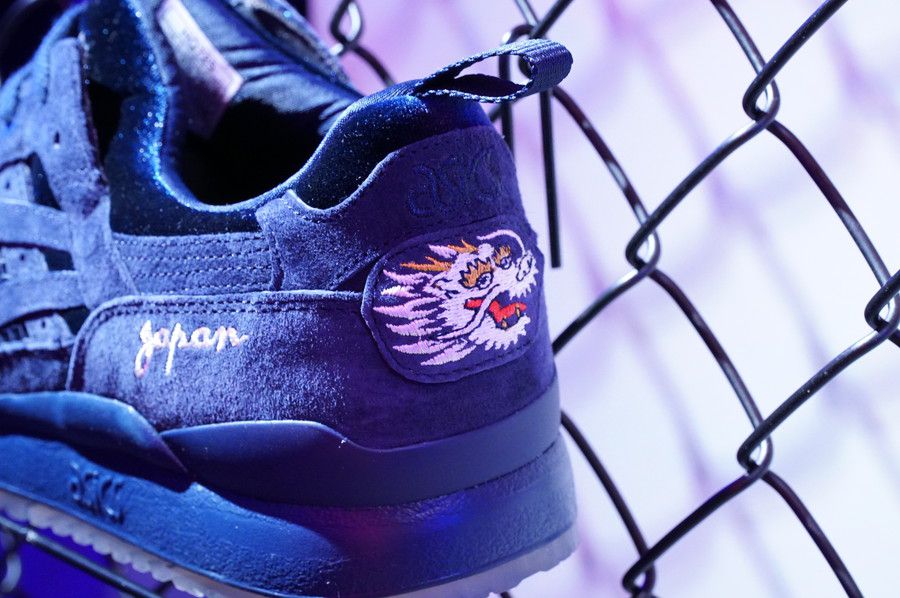 ASICS GEL-LYTE 3 ミタスニーカーズ BEAMS(ビームス) Souvenir Jacket(スーベニア ジャケット) ネイビー アシックス ゲルライト 3