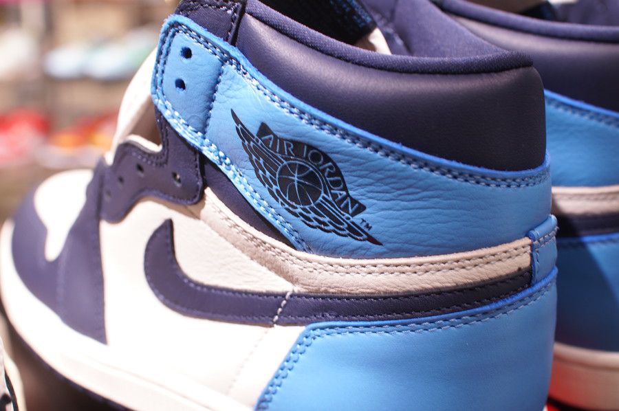 ジョーダン1 オブシディアン フェイク(偽物) 真贋判定のためのサンプル