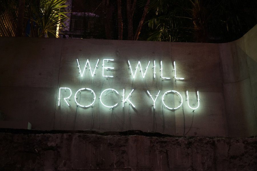 WE WILL ROCK YOU メロディーステップ