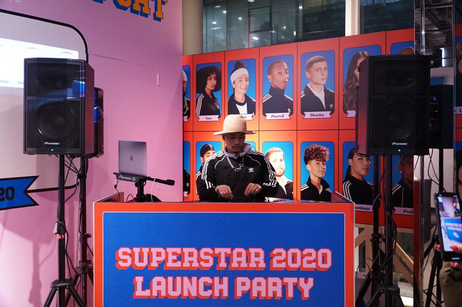 ADIDAS SUPERSTAR アディダス スーパースター 2020 50th ローンチパーティ DJブース