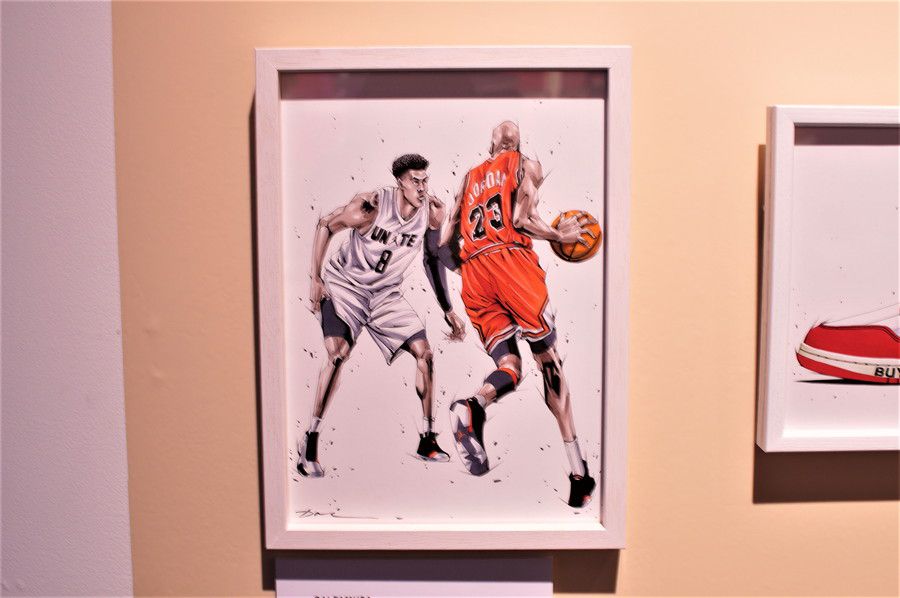 DAI TAMURA (田村大) アート NBA バスケットボール