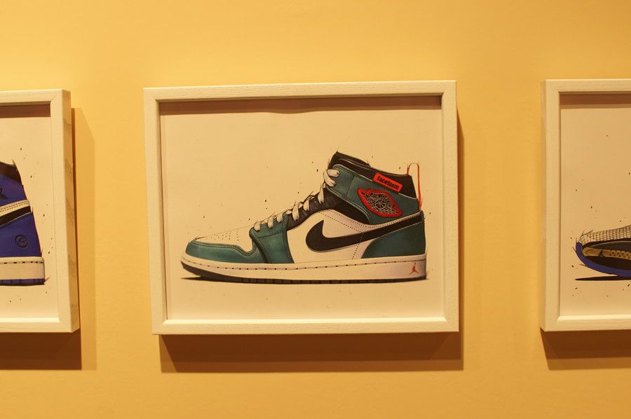 DAI TAMURA (田村大) アート JORDAN1 MID FACETASM ファセッタズム