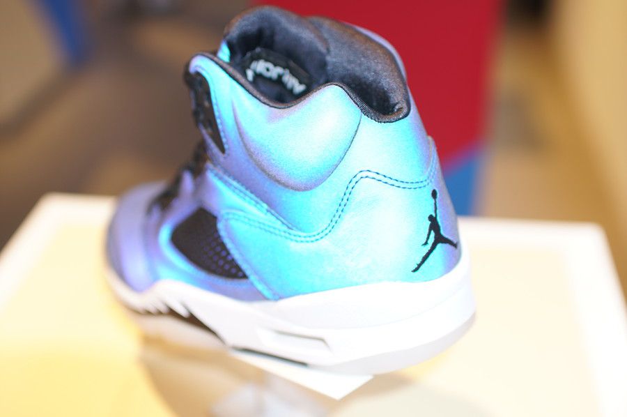 NIKE AIR JORDAN 5 Iridescent Oil Grey ナイキ エアジョーダン5 イリディーセント オイルグレー リフレクティブ