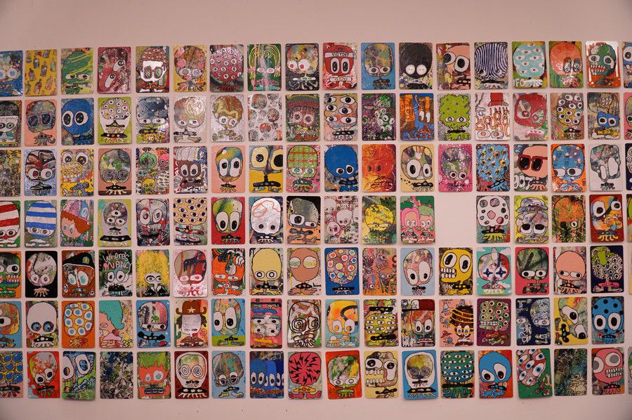 UFO907 アート作品 ウォール