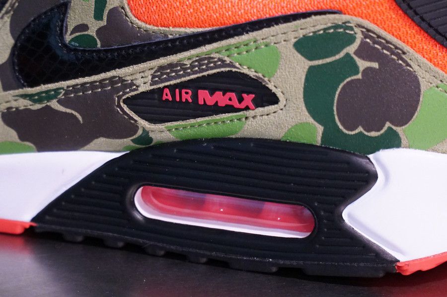 ミッドソールウェッジ エアバッグ エアマックス90 ダックカモ アトモス AIRMAX90 "DUCK CAMO" atmos