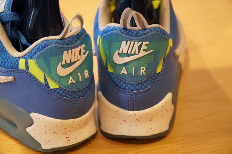 バックタブ シュータン エアマックス90 アンディフィーテッド ブルー AIRMAX 90 UNDEFEATED "Pacific Blue"