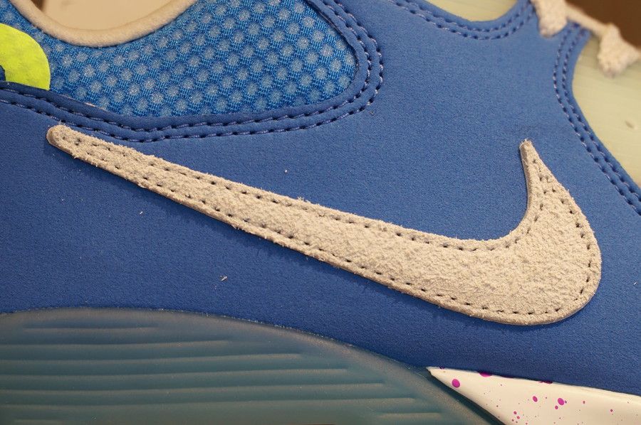 スウッシュ エアマックス90 アンディフィーテッド ブルー AIRMAX 90 UNDEFEATED "Pacific Blue"