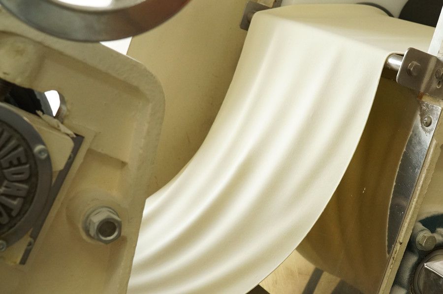 江戸玉川屋 製麺工場 圧延 工程