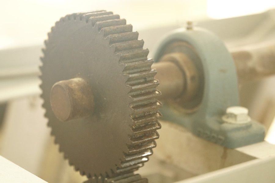 江戸玉川屋 製麺工場 圧延 工程