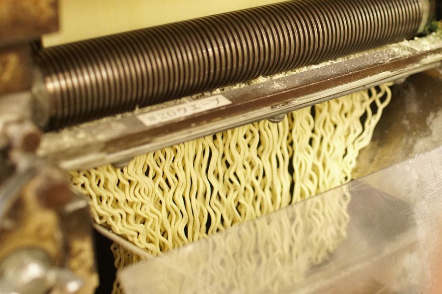 江戸玉川屋 製麺工場 ラーメン