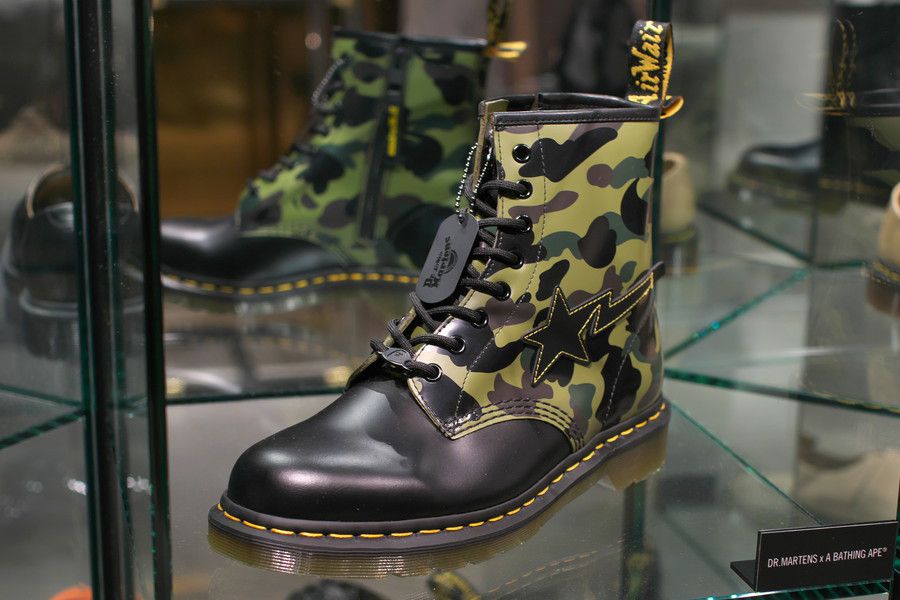Dr. Martens x A BATHING APEドクターマーチンxア・ベイシング・エイプ)