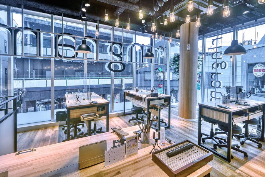 ringram(リングラム) 表参道店 店内の製作スペース