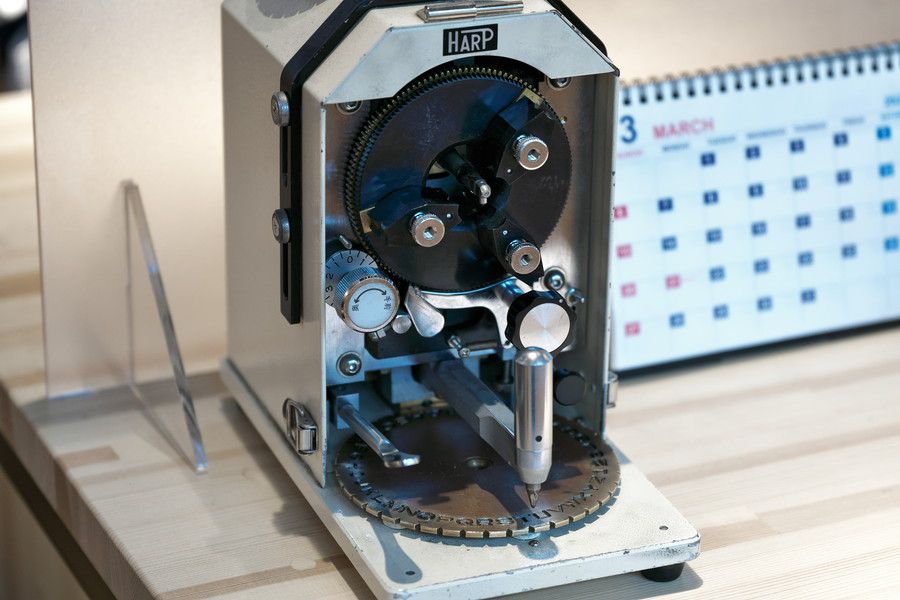 ringram(リングラム) 表参道店の指輪を製作する道具