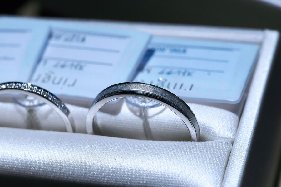 結婚指輪の完成サンプル ringram(リングラム) 表参道店