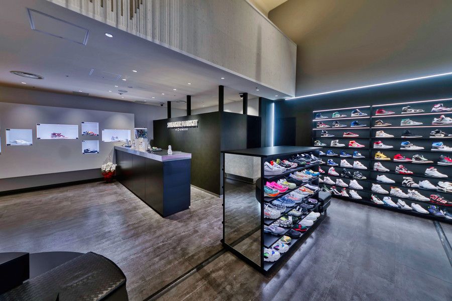 SNEAKER MARKET スニーカーマーケットの様子